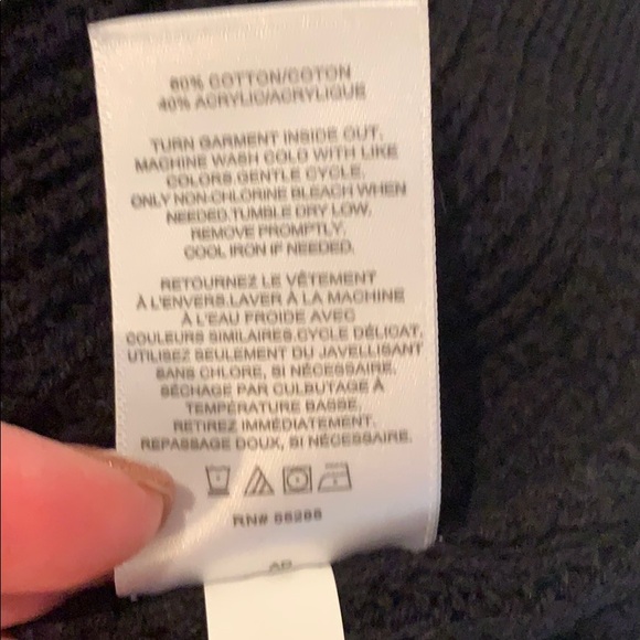 New Express Oversized Shaker Knit Tunic Sweater - Picture 12 of 12